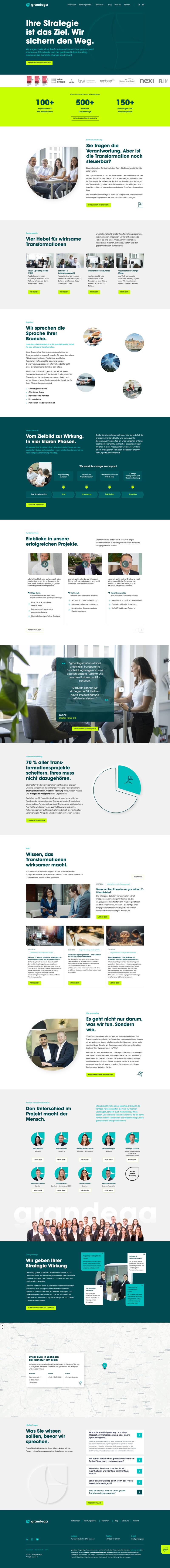 Grandega, Website