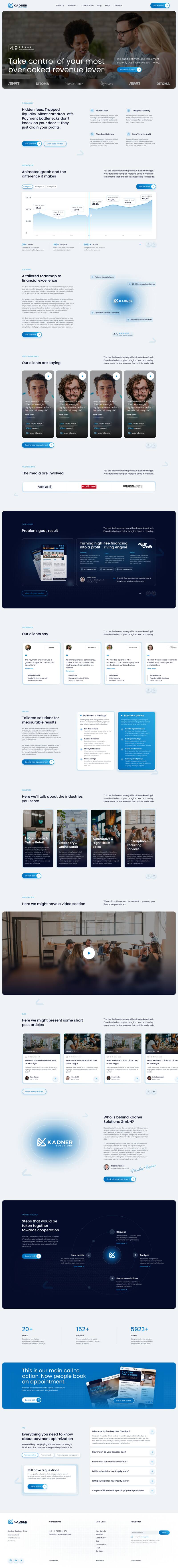 Kadner Solutions, Website